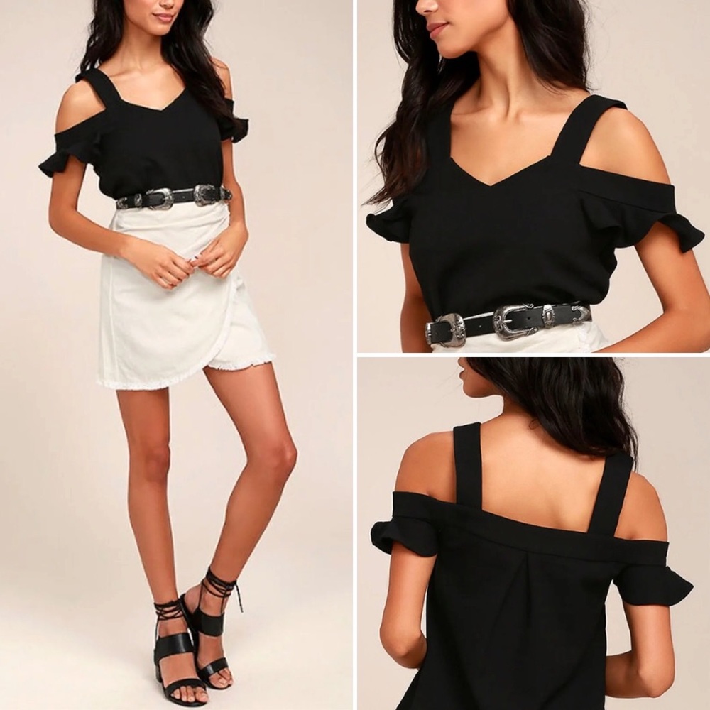 KEEPER OF MY HEART Off Shoulder Top